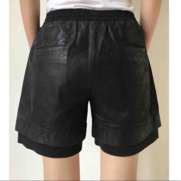Cut25 leather shorts - Picture 2 of 6